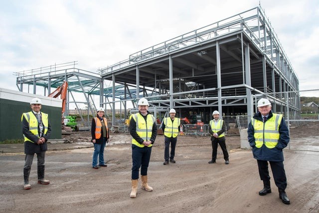 New £22million leisure centre takes shape in Berwick